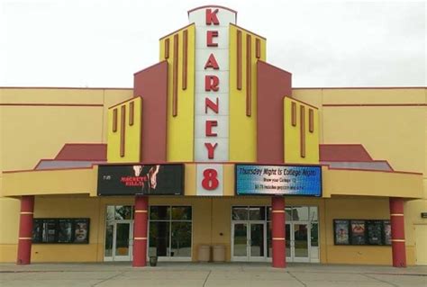 Cinema kearney - May 23, 2023 · Kearney Cinema 8 owner, Bobby Wilson, is confident the theater will reopen in three or four weeks. A destructive storm caused the theater to close for repairs in 2021. 